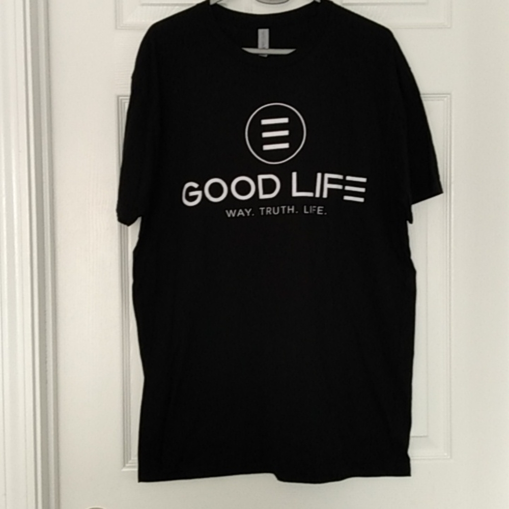 Next Level Apparel 100% cotton size large men's t-shirt black